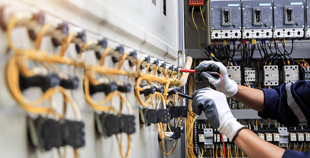Professional Electrician technician working in Springfield, OH